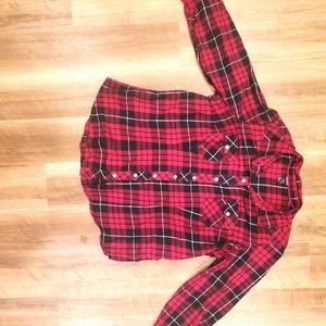 Torrid Raspberry flannel
